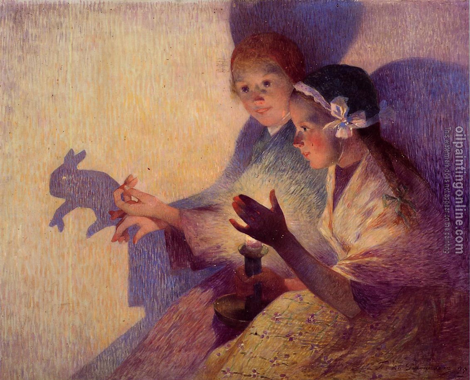 Ferdinand Loyen Du Puigaudeau - Chinese Shadows the Rabbit